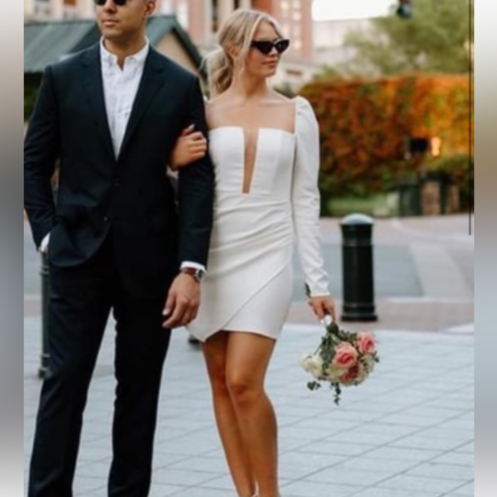 Michael Costello X Revolve Racquel Mini Dress, View 3